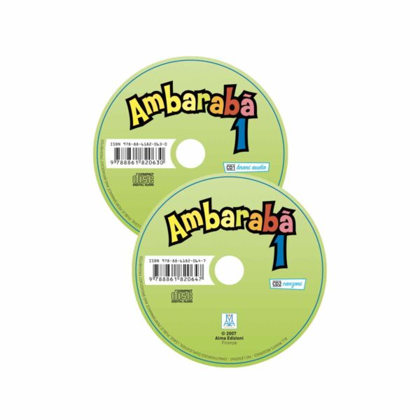 ALMA Edizioni – Ambarabà 1, 2 CD audio (50' + 50')