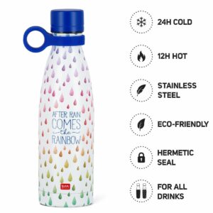 LEGAMI Hot&Cold Trinkflasche 500 ml – After Rain