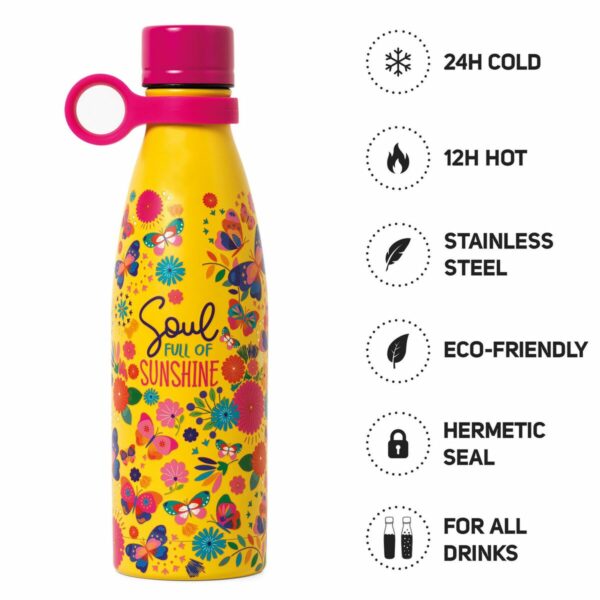 LEGAMI Hot&Cold Trinkflasche 500 ml – Sunshine