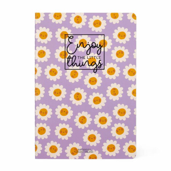 LEGAMI Notebook Daisy – A5 plain