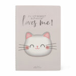 LEGAMI Notebook Kitty – A5 plain