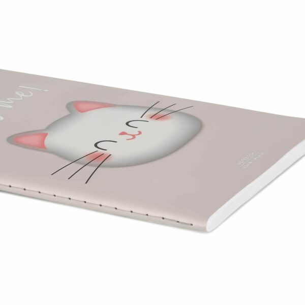 LEGAMI Notizbuch Kaetzchen – A5 blanko 3 | Notebook Kitty – A5 plain
