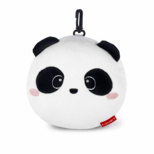 LEGAMI Reisekissen mit Schlafmaske Panda