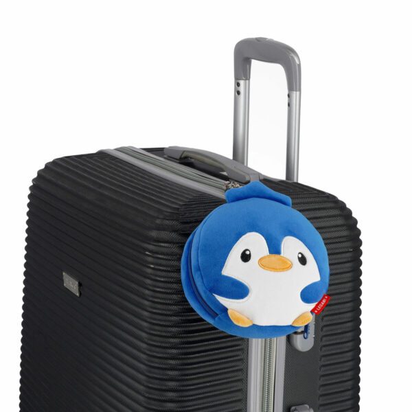 LEGAMI Reisekissen mit Schlafmaske Pinguin 5 | Reisekissen mit Schlafmaske Pinguin