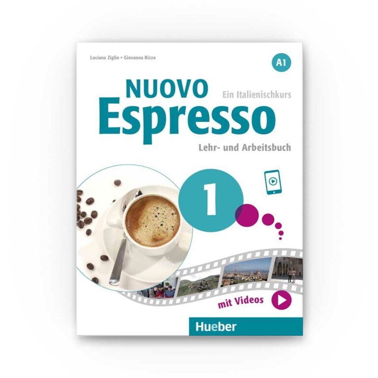 Hueber: Nuovo Espresso 1 A1 – Buch + Videos und Audios über App
