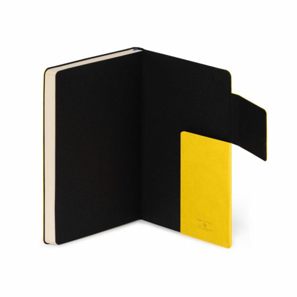 LEGAMI My Notebook – Kariertes Notizbuch Medium in Gelb 7 | My Notebook – Taccuino a Quadretti Medium (13×21 cm) Giallo