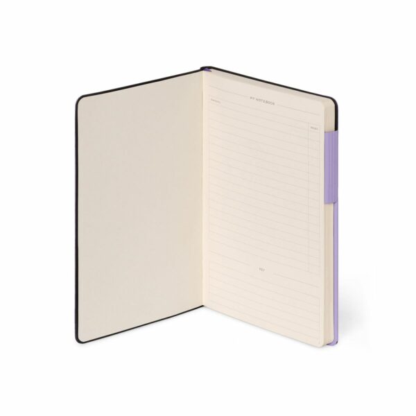 LEGAMI My Notebook – Liniertes Notizbuch Medium in Lavendel 2 | My Notebook – Taccuino a Righe Medium (13×21 cm) Lavanda