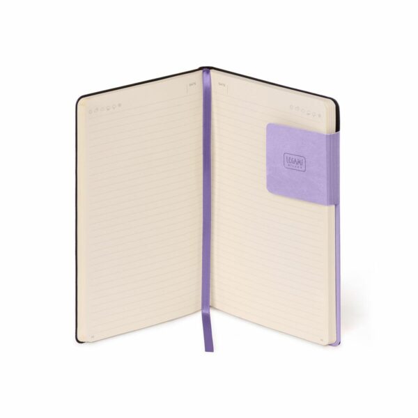 LEGAMI My Notebook – Liniertes Notizbuch Medium in Lavendel 5 | My Notebook – Taccuino a Righe Medium (13×21 cm) Lavanda