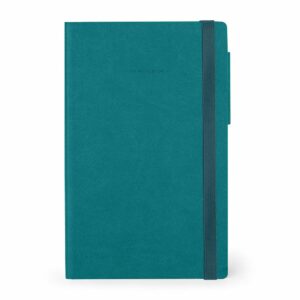 LEGAMI My Notebook – Lined Notebook Medium in Malachite Green