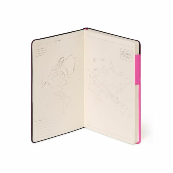 LEGAMI My Notebook – Liniertes Notizbuch Medium in Pink 3 | My Notebook – Lined Notebook Medium (13×21 cm) in Pink