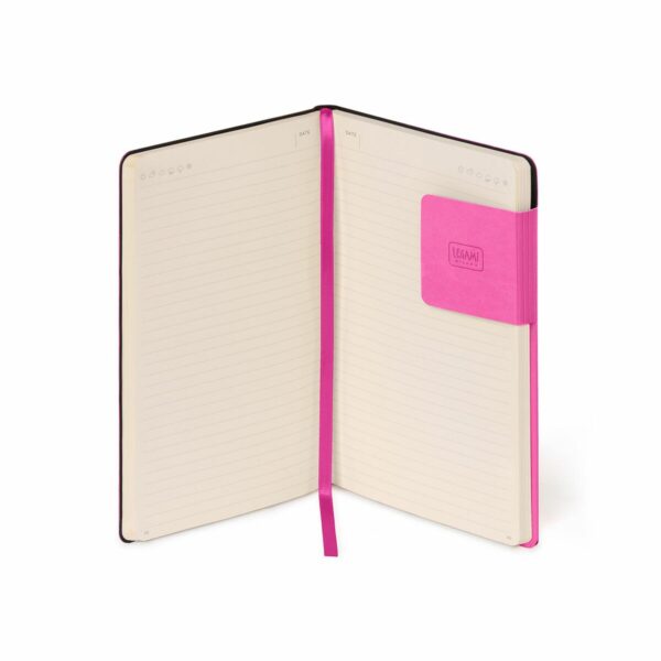 LEGAMI My Notebook – Liniertes Notizbuch Medium in Pink 5 | My Notebook – Lined Notebook Medium (13×21 cm) in Pink