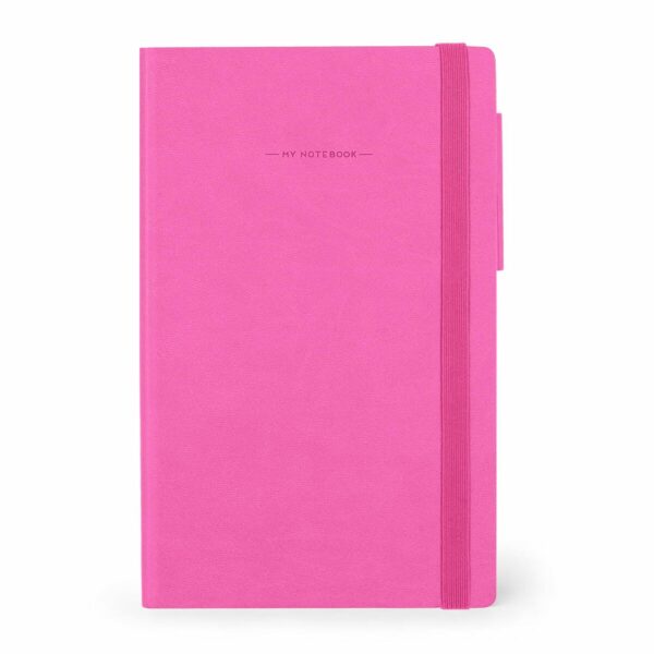 LEGAMI My Notebook – Liniertes Notizbuch Medium in Pink