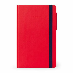 LEGAMI My Notebook – Liniertes Notizbuch Medium in Rot
