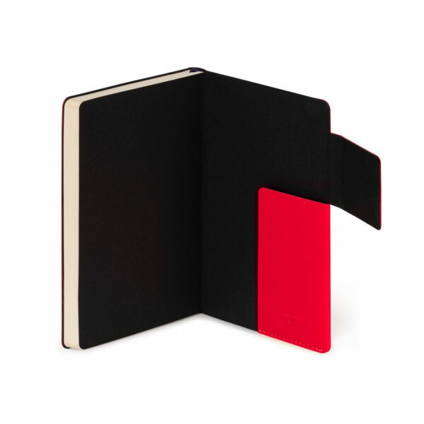 LEGAMI My Notebook – Liniertes Notizbuch Medium in Rot 7 | My Notebook – Liniertes Notizbuch Medium (13×21 cm) in Rot