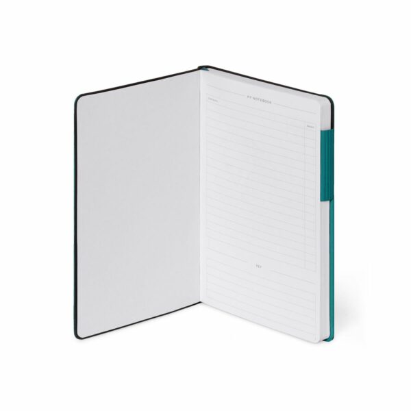 LEGAMI My Notebook – Punktkariertes Notizbuch Medium in Malachit Gruen 2 | My Notebook – Punktkariertes Notizbuch Medium (13×21 cm) in Malachit Grün