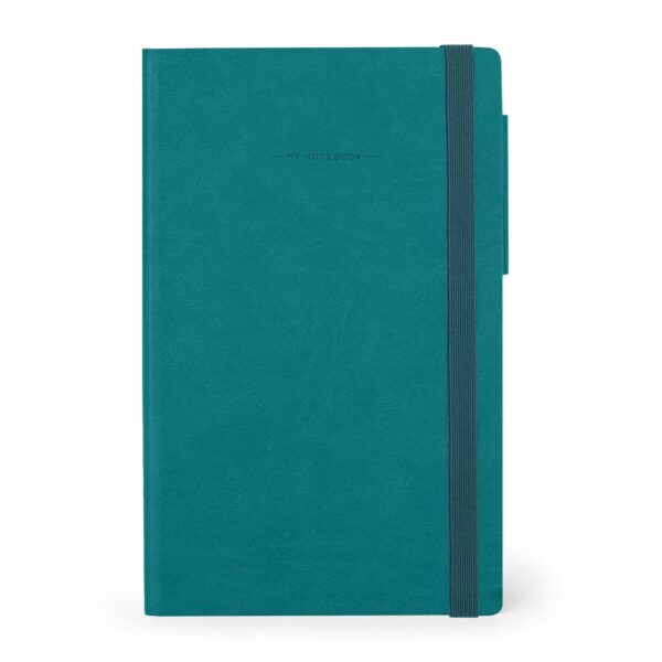 LEGAMI My Notebook – Punktkariertes Notizbuch Medium in Malachit Grün