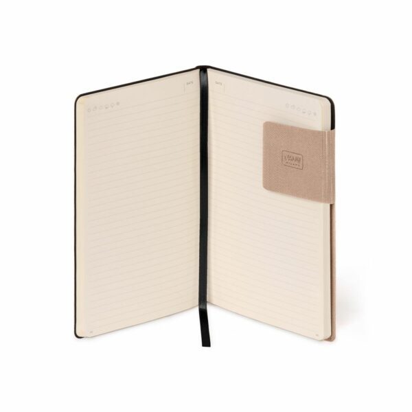LEGAMI Notizbuch My Notebook Rose Gold – Medium 13×21 cm liniert 2 | My Notebook Rose Gold – Notizbuch Medium (13×21 cm), liniert