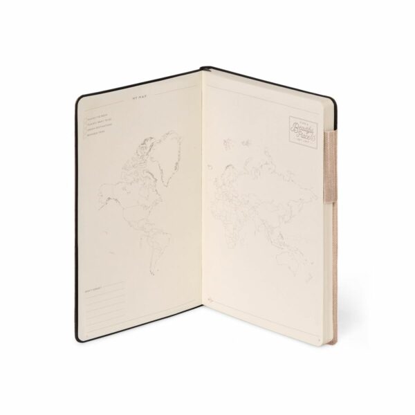 LEGAMI Notizbuch My Notebook Rose Gold – Medium 13×21 cm liniert 4 | My Notebook Rose Gold – Taccuino Medium (13×21 cm), a righe