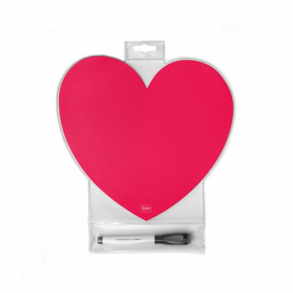 LEGAMI Something To Remember Magnettafel Herz 2 | Something To Remember - Magnetic Whiteboard Heart