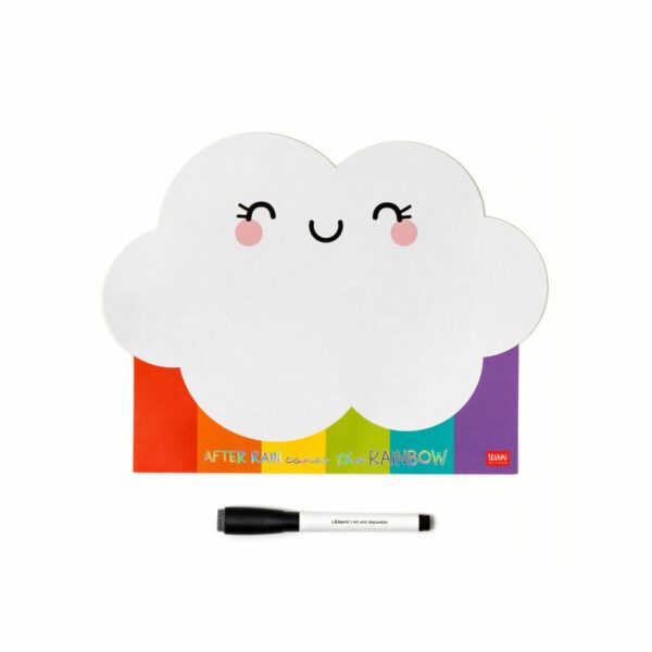 LEGAMI Something To Remember - Magnetic Whiteboard Rainbow
