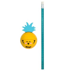 Mr. Wonderful Bleistift + Ananas-Bleistiftspitzer