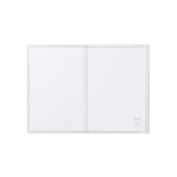 Mr. Wonderful Einhorn Pluesch Notizbuch A5 blanko 2 | Einhorn Plüsch-Notizbuch A5 blanko