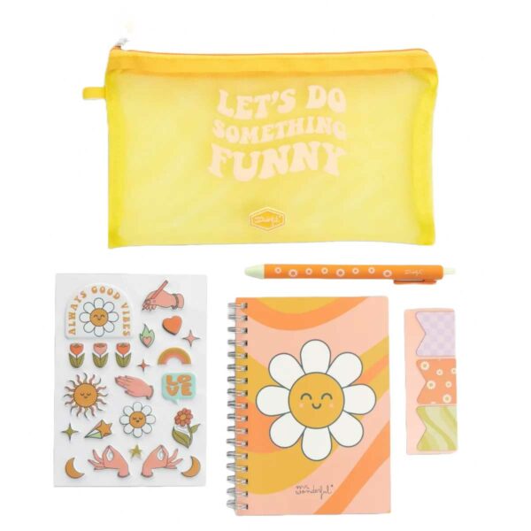 Mr. Wonderful Federmaeppchen mit Extras – Lets do something funny 2 | Astuccio con extra – Let’s do something funny