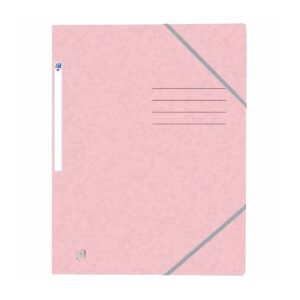 Oxford Top File+ 3-Flap Folder pastel pink A4