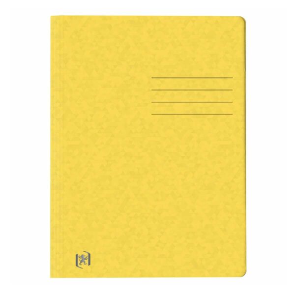 Oxford Top File+ Cardboard Folder yellow A4