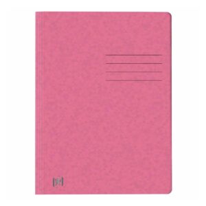 Oxford Top File+ Cardboard Folder pink A4
