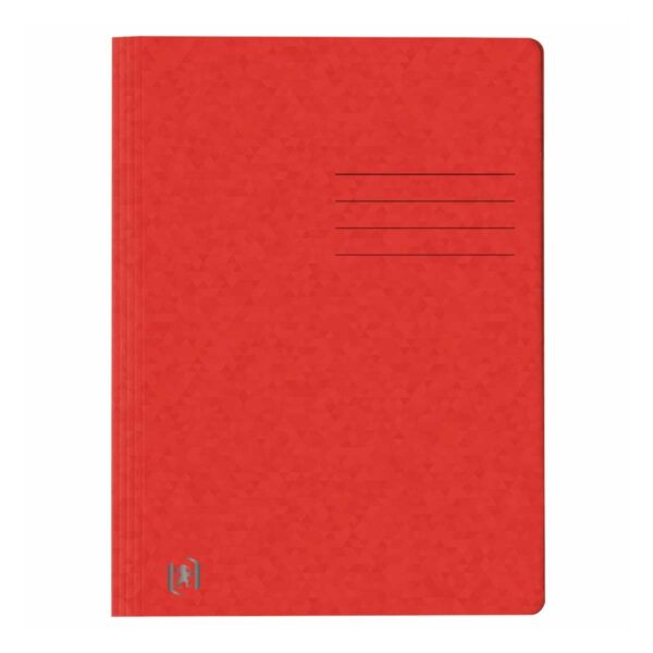 Oxford Top File+ Cardboard Folder red A4