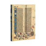 Paperblanks Notizbuch Gutenberg-Bibel Genesis – Midi (18×13 cm), liniert