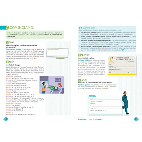 Edizioni La Linea Missioni possibili Guida docente 3 | Missioni possibili - Guida docente + Materiali (Pre A1/A1)