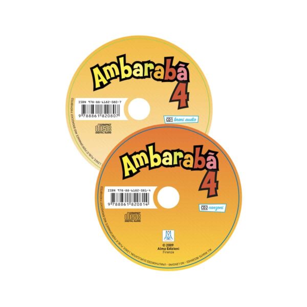 ALMA Edizioni – Ambarabà 4, 2 CD audio (50' + 50')