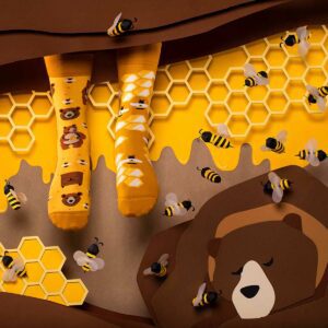 Honey Bear Baerensocken von Many Mornings 2 | Idee regalo con orsetti