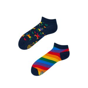 Over The Rainbow Sneaker Socks from Many Mornings