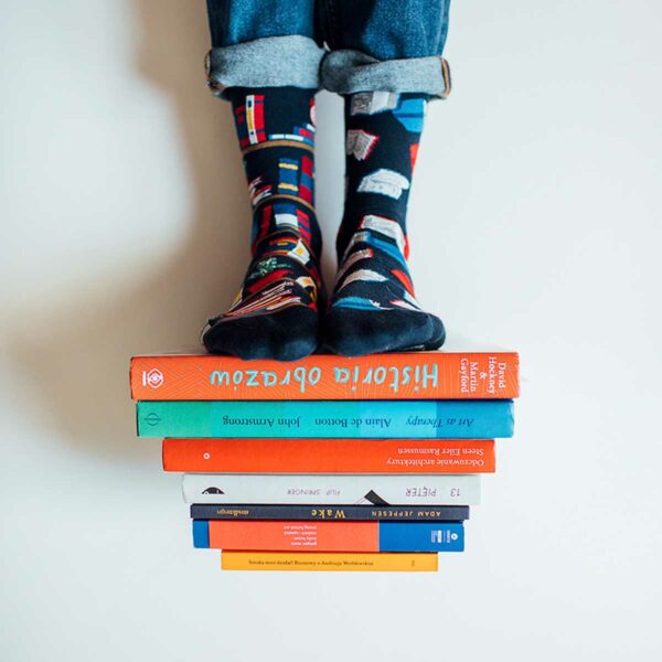 The Book Story Socken von Many Mornings 3 | Calzini The Book Story