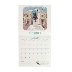 LEGAMI Italien Wandkalender 2024 – 30 x 29 cm 2 | Notizhefte, Stifte, Kalender und mehr