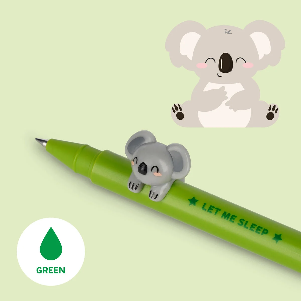 LEGAMI Lovely Friends Gel Pen Koala – green