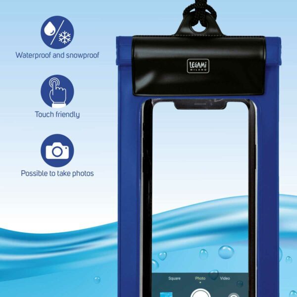 LEGAMI Wasserdichte Schutzhuelle fuer Smartphones 4 | Custodia Impermeabile per Smartphone