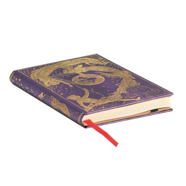 Paperblanks Notizbuch Violet Fairy – Mini 14×95 cm liniert 4 | Violet Fairy – Notebook Mini (14×9,5 cm), lined