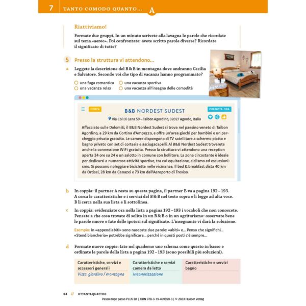 Hueber Verlag Passo dopo passo PLUS B1 – Leseprobe web 4 | Passo dopo passo PLUS B1