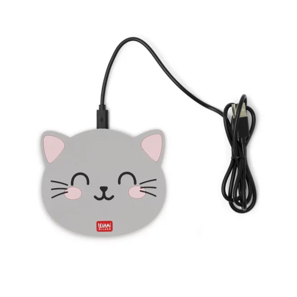 LEGAMI Caricabatterie Wireless per Smartphone Kitty – Super Fast