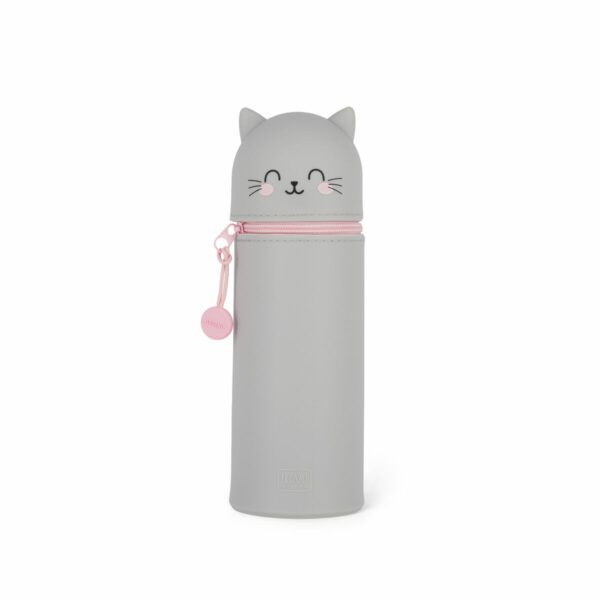LEGAMI Kawaii 2-in-1 Pencil Case Kitty made of soft silicone