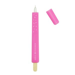 LEGAMI Pink Gel Pen Hello Summer – black