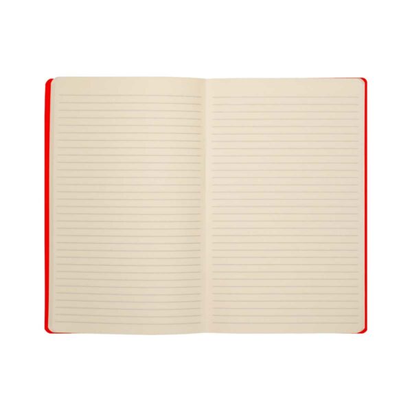 Treccani Quaderno – Liniertes Notizheft Medium Rot | Quaderno Definizione – Quaderno a Righe Medium (13×21 cm) Rosso