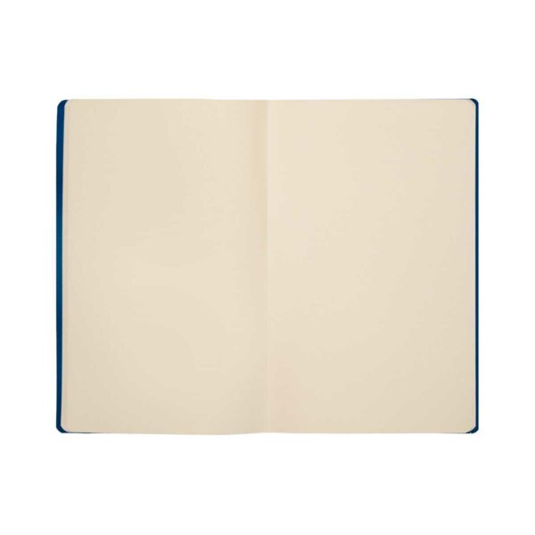 Treccani Quaderno – Unliniertes Notizheft Medium Blau | Quaderno – Unliniertes Notizheft Medium (13×21 cm) in Blau
