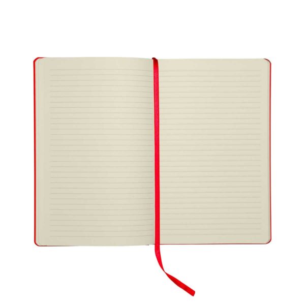Treccani Taccuino – Liniertes Notizbuch Medium Rot 3 | Taccuino – Lined Notebook Medium (13×21 cm) in Red
