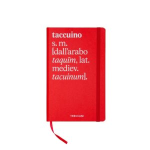 Treccani Taccuino – Notebook Medium Red