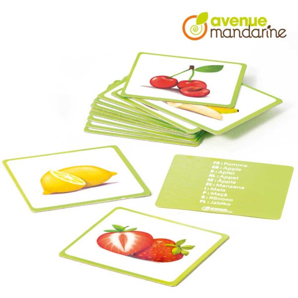 Avenue Mandarine – 24 Bildkarten Fruechte 2 | 24 Bildkarten Früchte